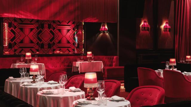 Interior del Motel Particulier.