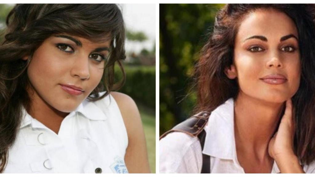 Dos imágenes de Lara Álvarez