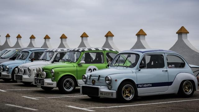 Vehículos participantes en esta prueba.