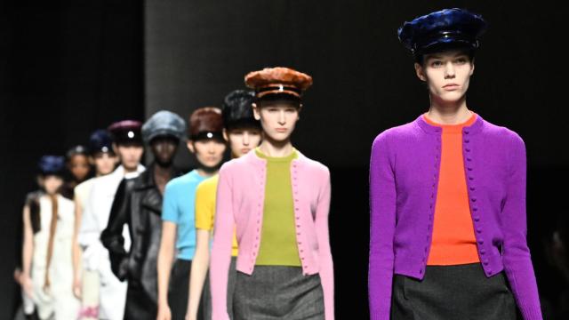 Desfile otoño-invierno 2024-2025 de Prada.