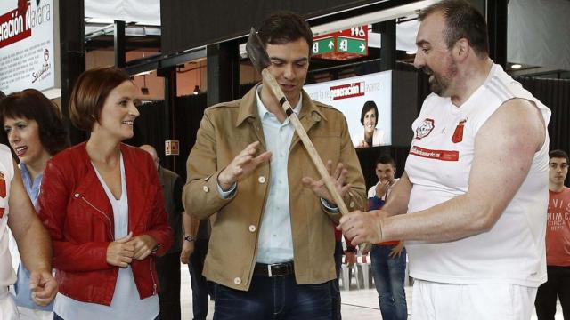 Koldo García junto a Pedro Sánchez