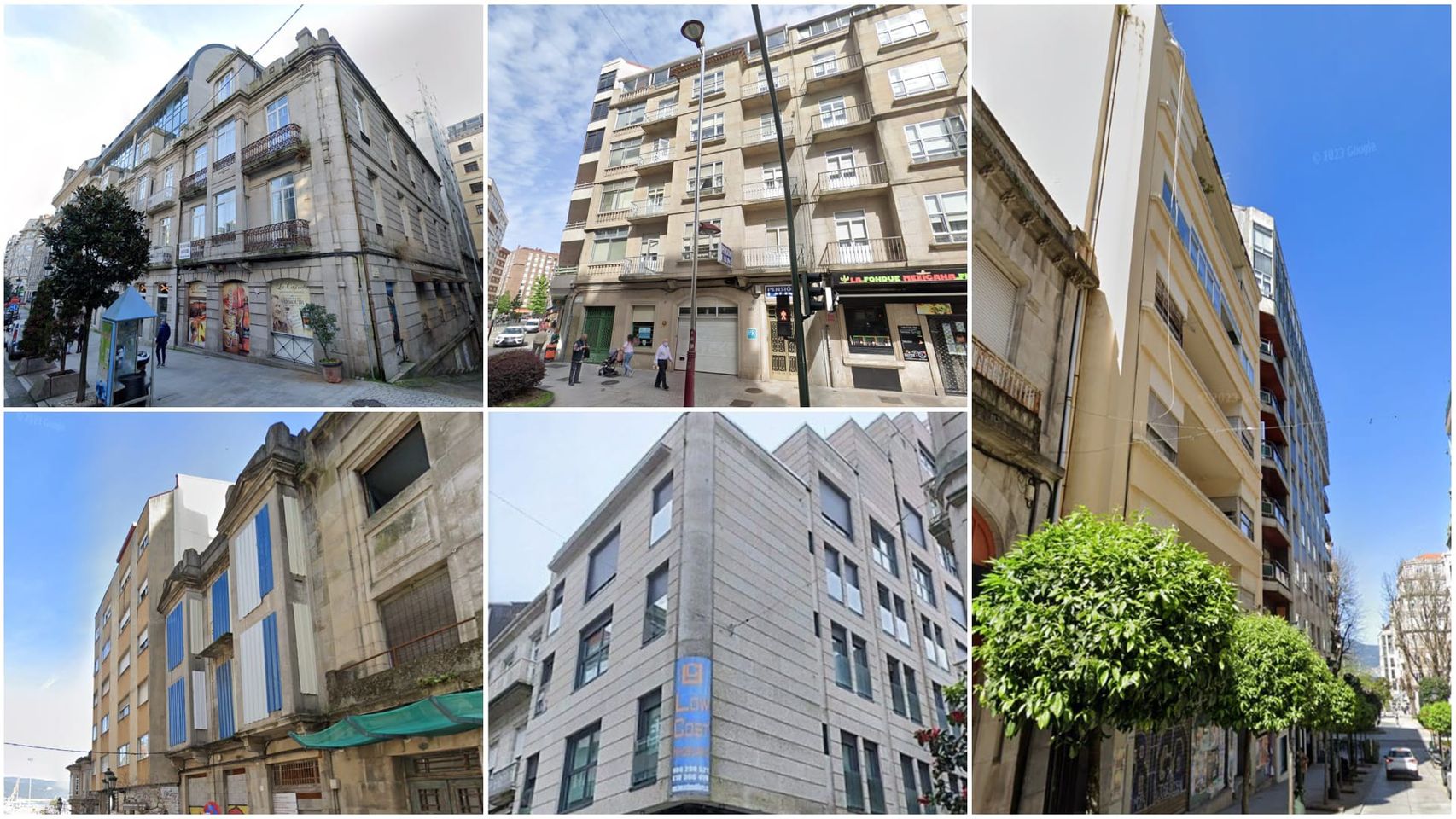 Edificios a la venta en Vigo.