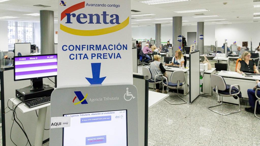 Oficina de la Agencia Tributaria.