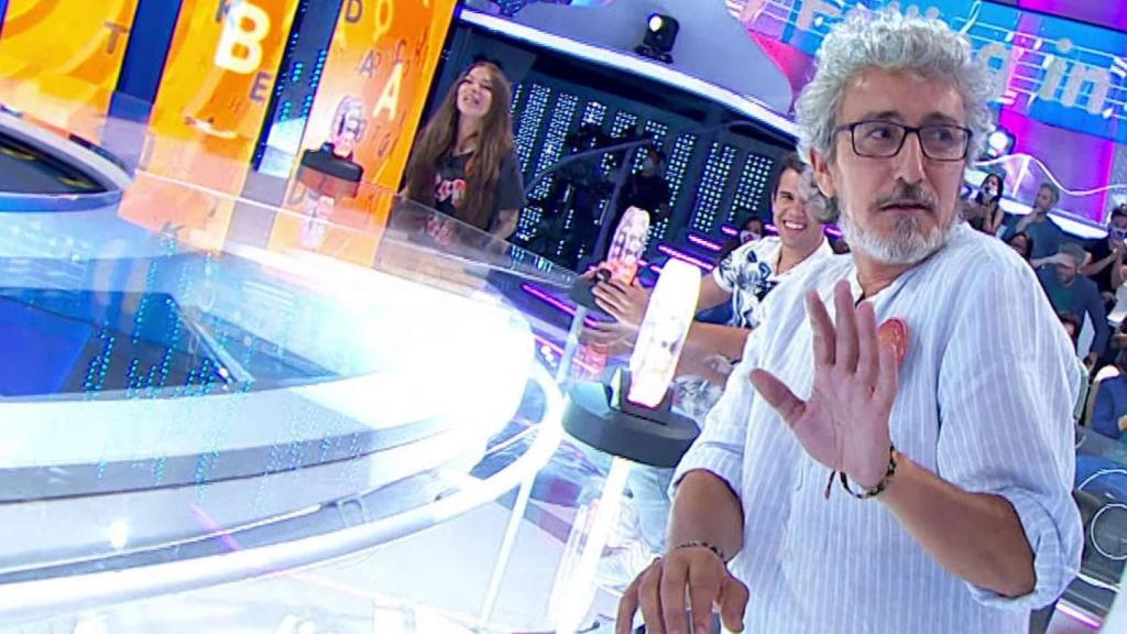 David Fernández en 'Pasapalabra'.