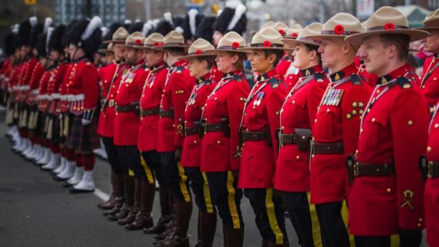 Policía montada de Canadá
