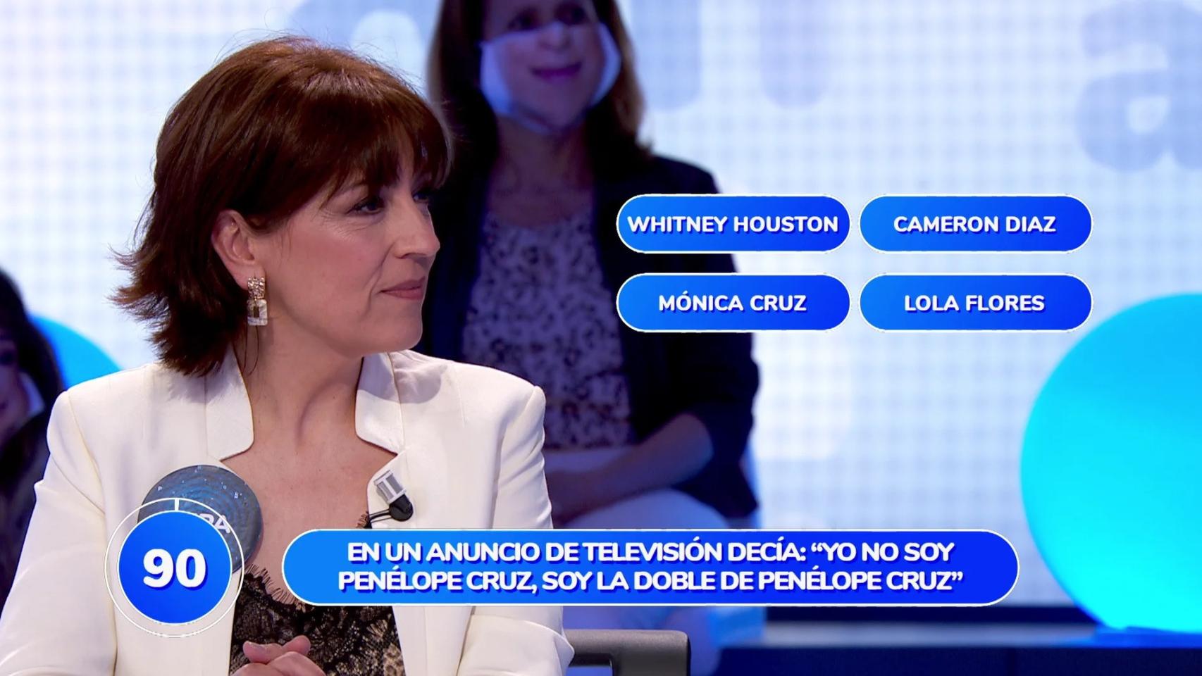 Pepa Aniorte en ‘Pasapalabra’.