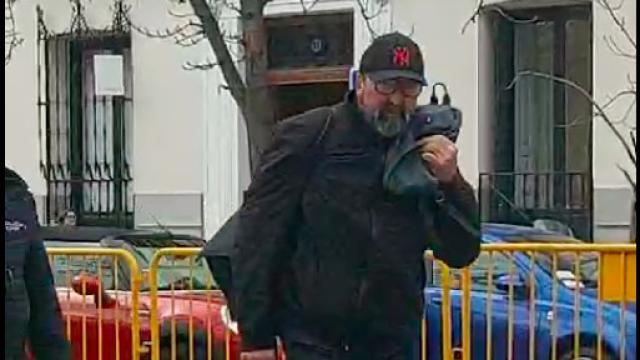 Koldo García, tras salir el jueves de la Audiencia Nacional.