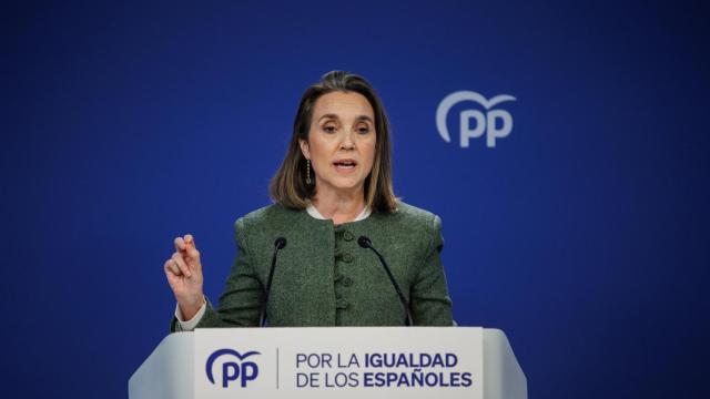 Cuca Gamarra, número dos del PP, este viernes en Génova.
