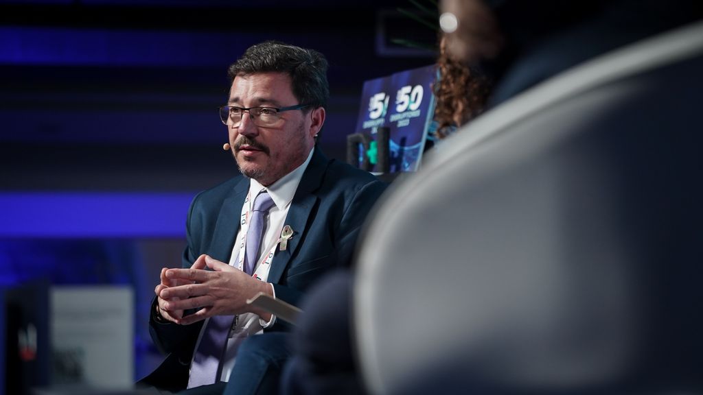 Guillermo Santamaría, consejero de Economía, Empleo y Transformación Digital de la Junta de Extremadura.
