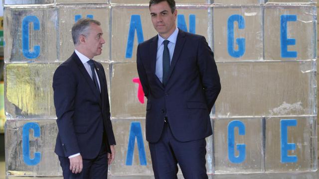 El lehendakari Iñigo Urkullu y el presidente del Gobierno, Pedro Sánchez