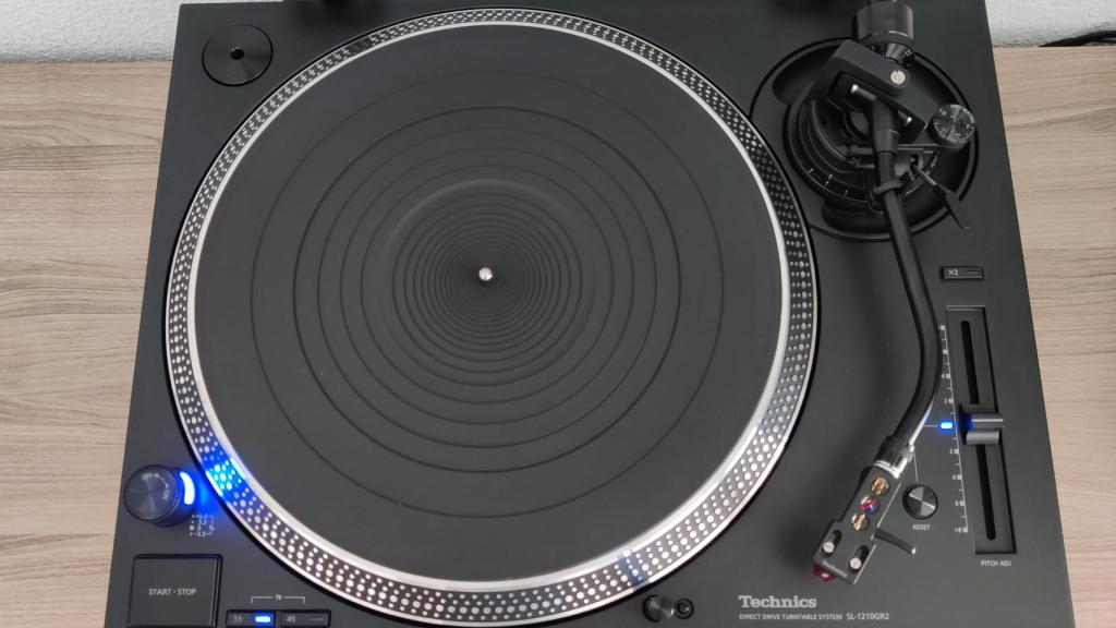 El tocadiscos Technics SL1210GR2