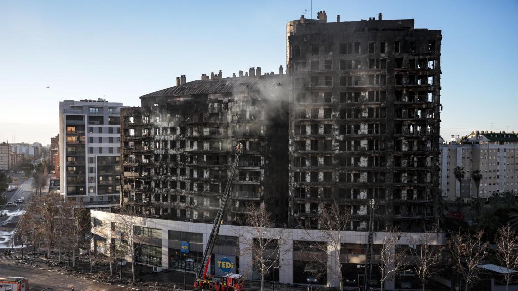 Varios edificios en el barrio de Campanar.