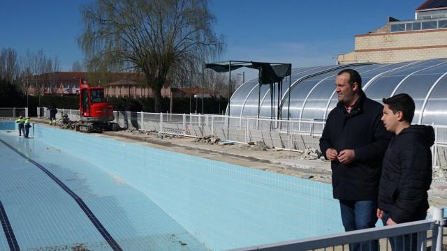 Inicio de la reforma integral de las piscinas de Santa Marta de Tormes