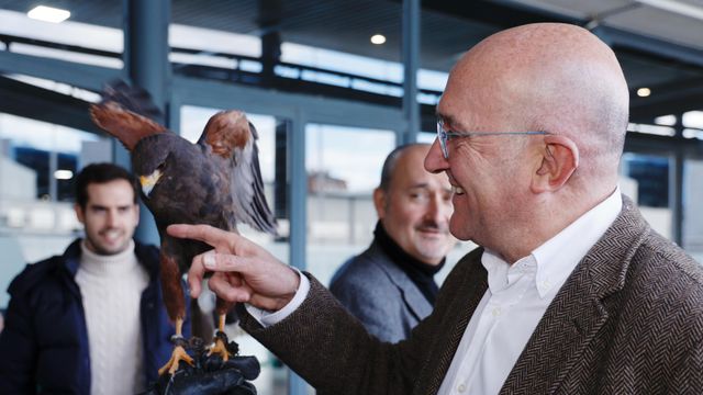 Carnero durante su visita a Fimascota