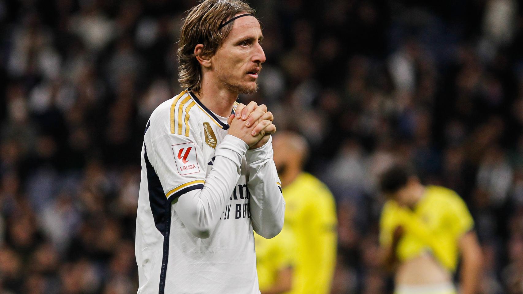 Luka Modric, con el Real Madrid