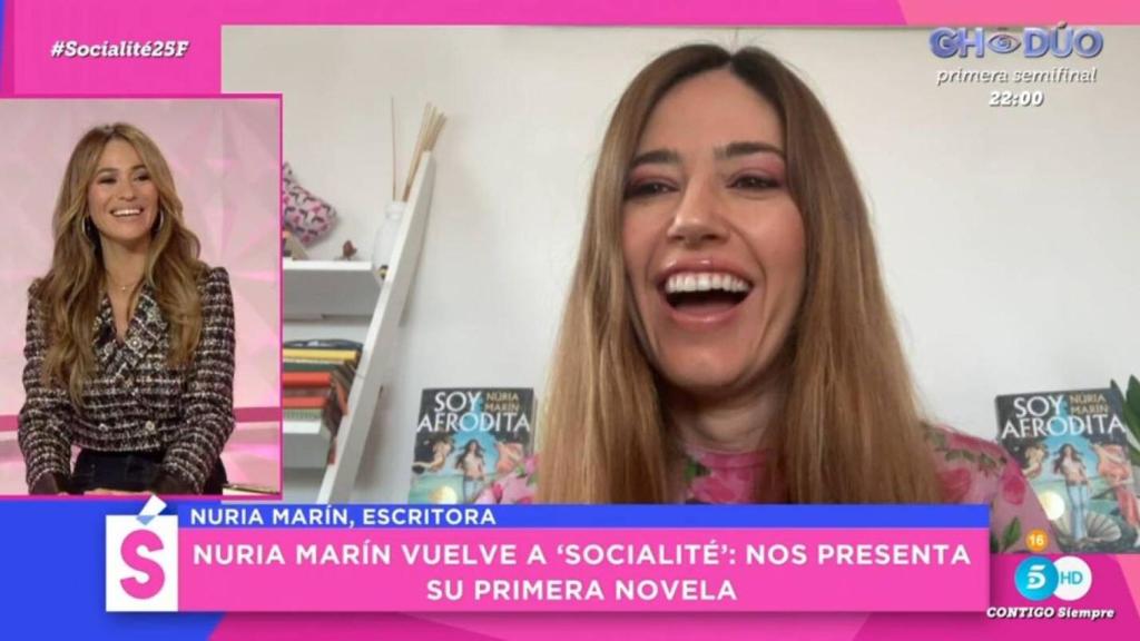 María Verdoy y Nuria Marín en 'Socialité'.