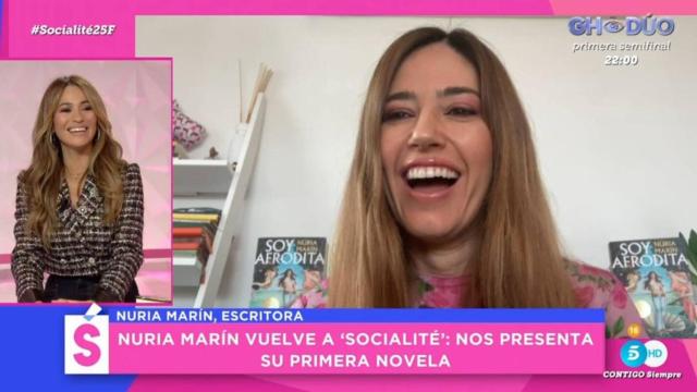 María Verdoy y Nuria Marín en 'Socialité'.
