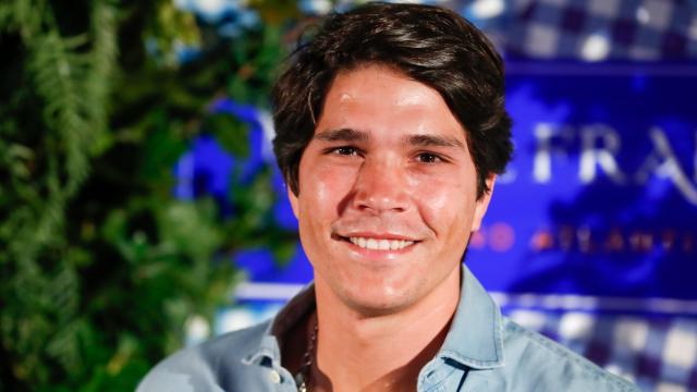 Pablo Castellano en el cumpleaños de María Pombo en octubre de 2023.