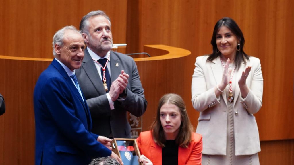 Acto institucional del 41 aniversario del Estatuto de Castilla y León, en febrero de 2024