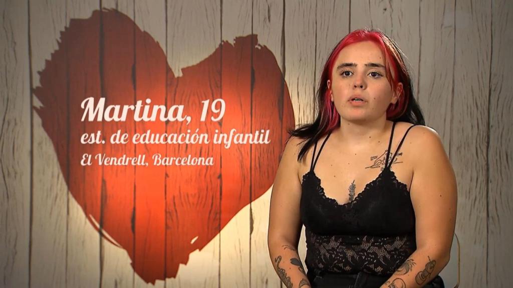 Martina ha rechazado a Irene por su físico en 'First Dates'.