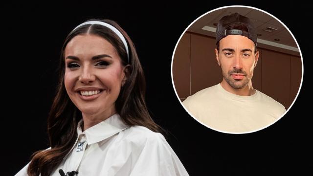 Inés Hernand y su nuevo novio, conocido como DJ Verse, en un montaje de El Español.