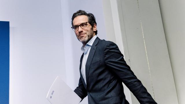 El portavoz del PP, Borja Sémper, este lunes en Génova.