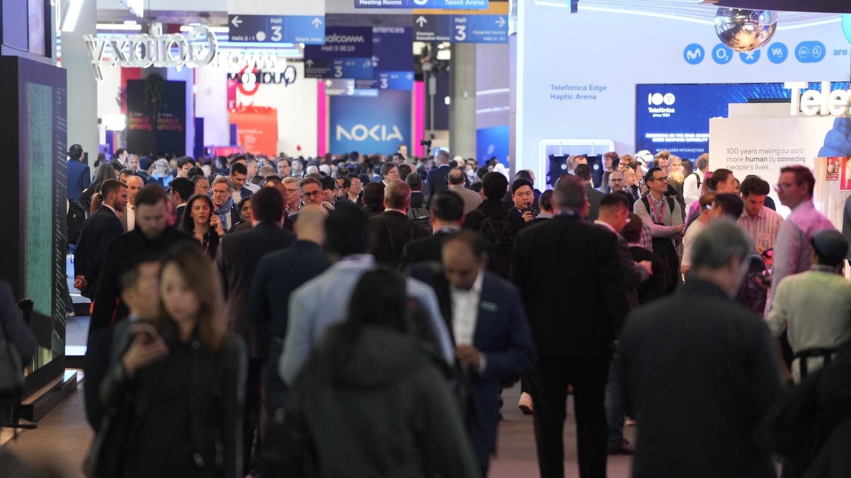 Los abarrotados pasillos han vuelto al Mobile World Congress 2024.