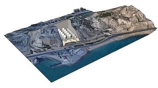 Una reconstrucción de cómo están integrados los depósitos de La Británica en la Serra Grossa.