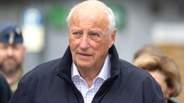 Harald de Noruega, en agosto 2023.