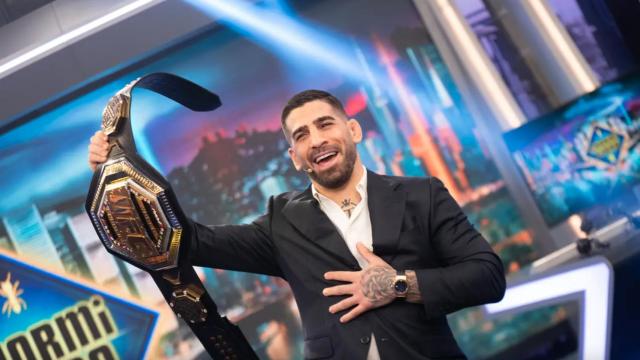 Ilia Topuria, como invitado en un programa de 'El Hormiguero'