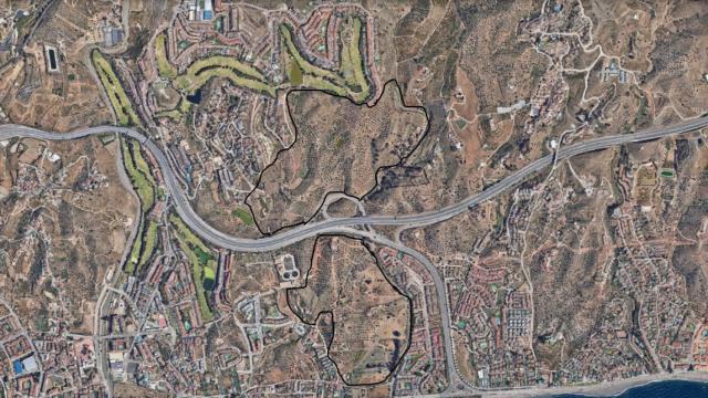 Imagen de los terrenos donde se proyecta la gran urbanización de casi 1.800 viviendas.