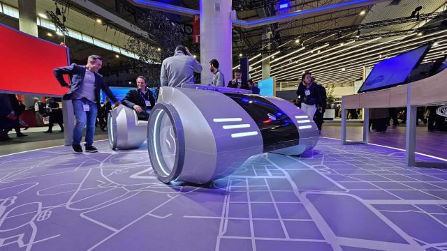 Concepto de coche de Qualcomm en MWC 2023