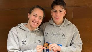 Medallistas del Club Natación Arteixo.