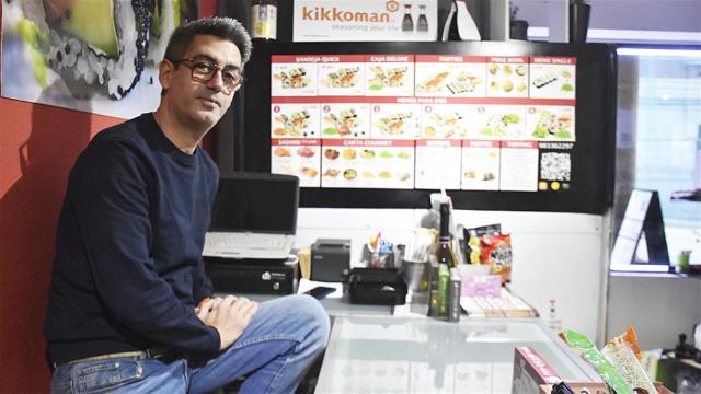 Juan en la Sushitería Valladolid