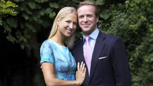 Thomas Kingston y Gabriella Windsor, en una imagen de archivo.