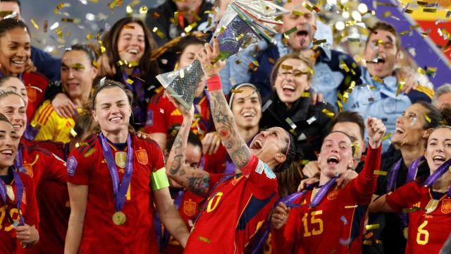 Jenni Hermoso, con la Nations League.