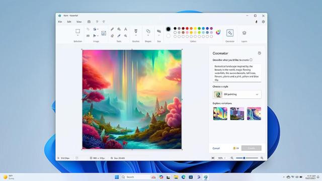Microsoft Paint en Windows 11