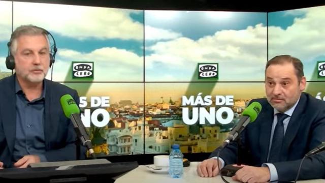 José Luis Ábalos este miércoles en 'Más de Uno' de Onda Cero.