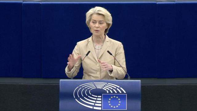 La presidenta de la Comisión, Ursula von der Leyen.