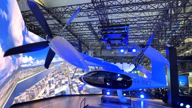 Modelo de taxi volador de Joby Aviation