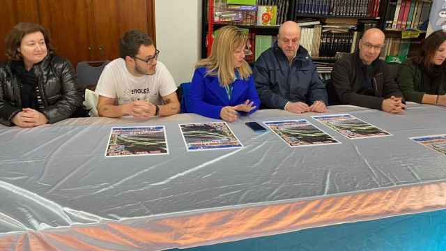 Rueda de prensa de la Federación Vecinal de Vigo.