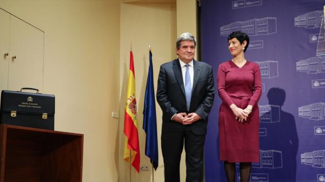 Traspaso de cartera del Ministerio de Inclusión, Seguridad Social y Migraciones de José Luis Escrivá a Elma Saiz.