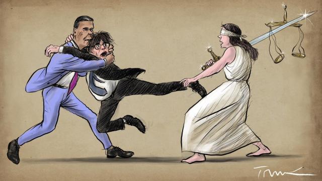 Junts usa la decisión del Supremo para su órdago final a Sánchez: o amnistía el terrorismo o nada