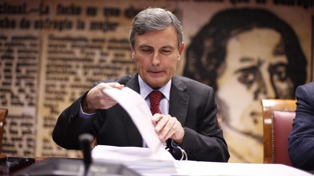 El presidente de Correos, Pedro Saura, en una imagen de archivo.