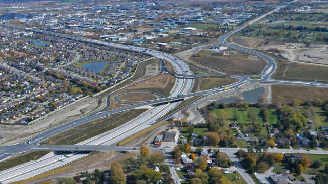 Autopista construida por ACS en Canadá.