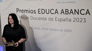 Patricia Santos, la malagueña elegida tres veces como la mejor docente de FP de España.
