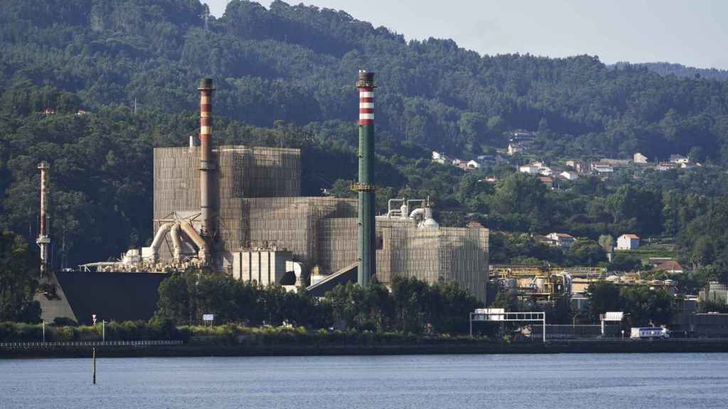 Biofábrica de Ence en Pontevedra.