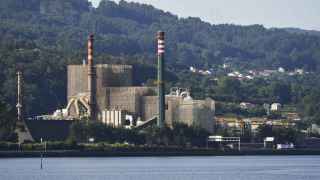 Biofábrica de Ence en Pontevedra.