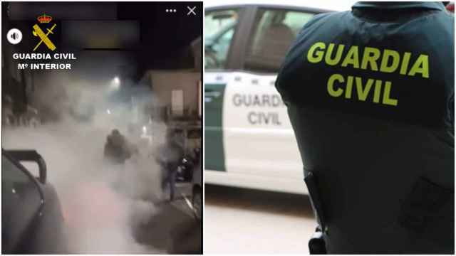 Imagen del joven conduciendo de forma temeraria colgada en redes sociales.