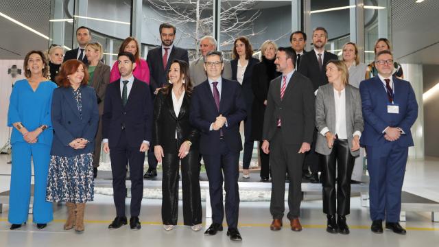 El ministro de la Presidencia, Justicia y Relaciones con las Cortes, Félix Bolaños, preside la Conferencia Sectorial de Justicia, este viernes en Palencia.